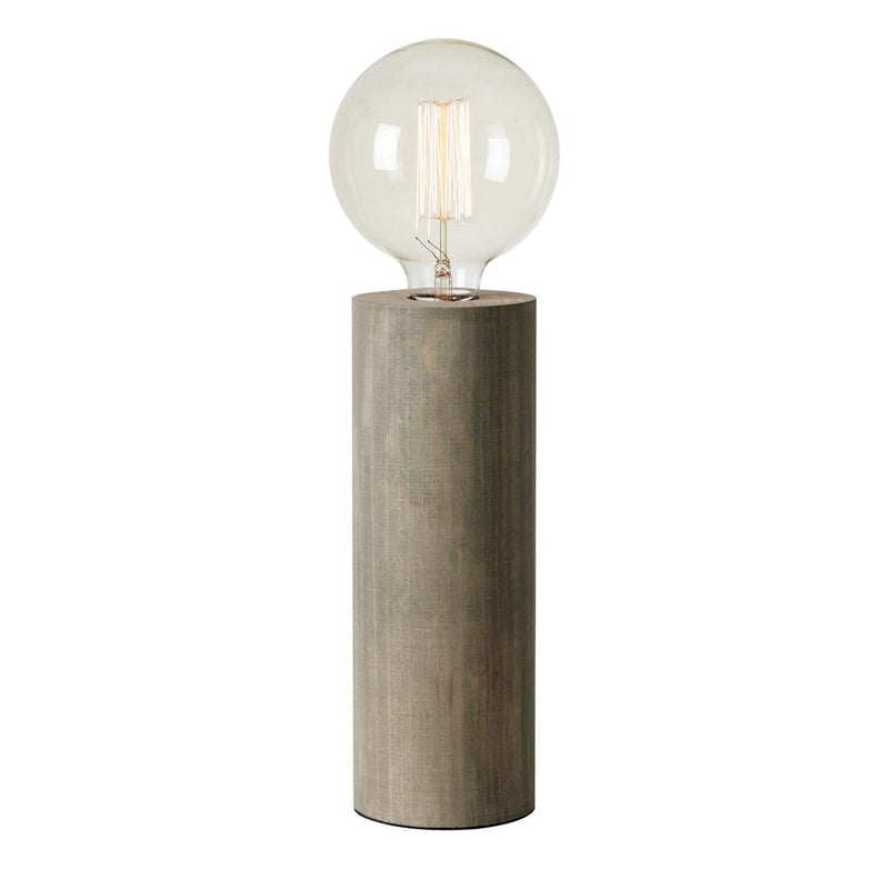 LEGNA Table Lamp 1L 28cm Stained Grey