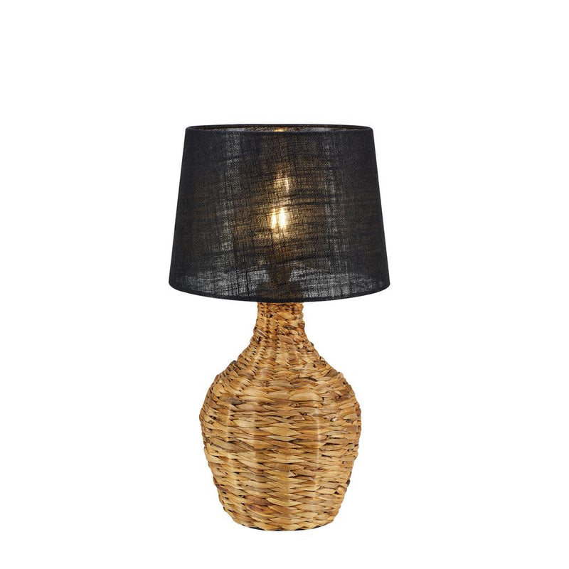 PAGLIA Table Lamp 1L Black/Natural