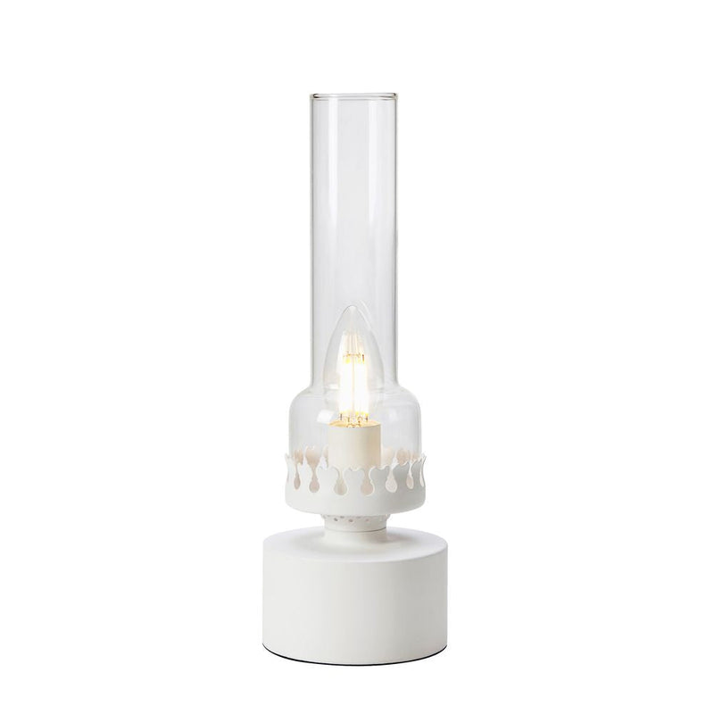 KANDELLA Table Lamp 1L Sandy White/Clear