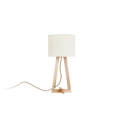 Table lamp Ineslam ALISO wood E27 