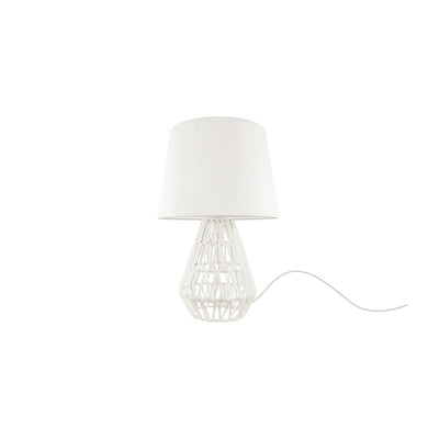 Table lamp Ineslam textile E27 