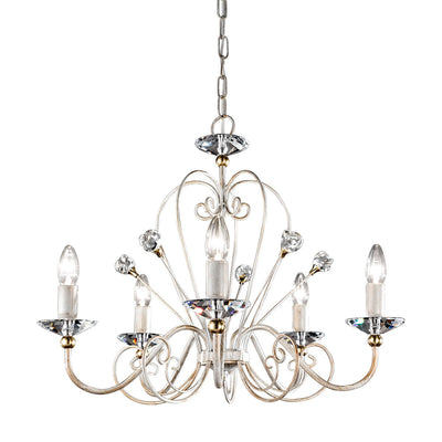 Chandeliers ROSSANA gold glass