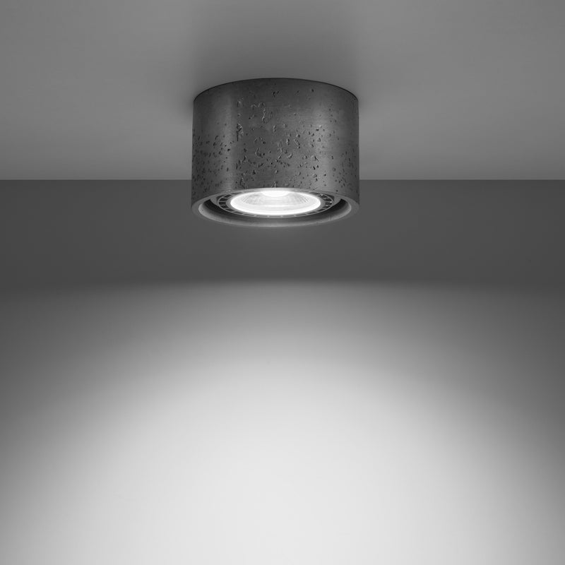 Ceiling lamp BASIC 1 concrete