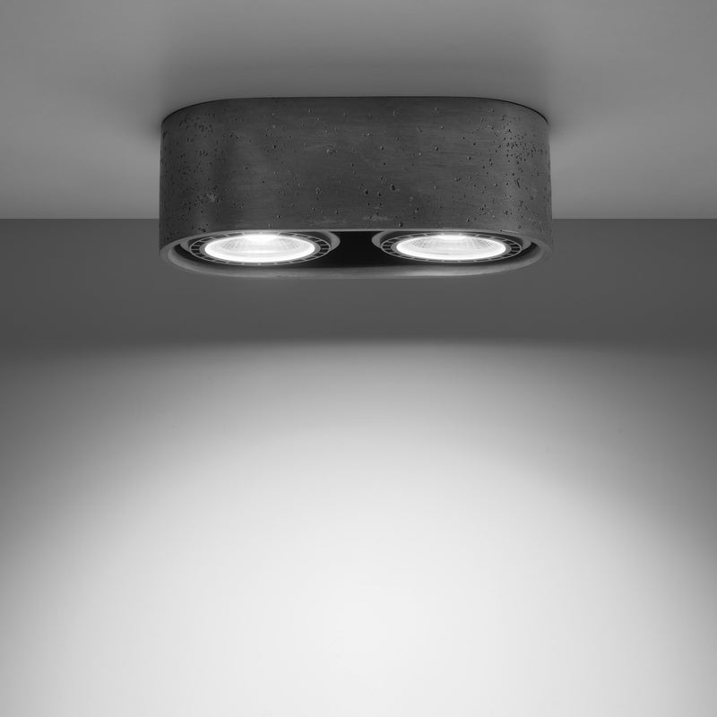 Ceiling lamp BASIC 2 concrete