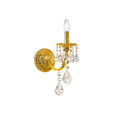 Wall sconces PISANI CRYSTAL gold crystal