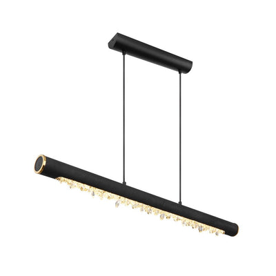 Linear suspension Globo Lighting FELICITAS metal black LED 