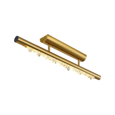Linear suspension Globo Lighting FELICITAS metal brass LED 