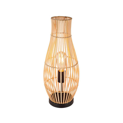 Table lamps Globo Lighting LAGLIO bamboo light wood E27 