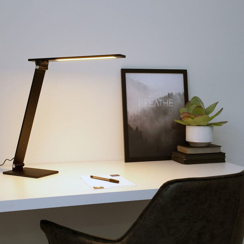 Desk lamp Serenade LED aluminium white LED