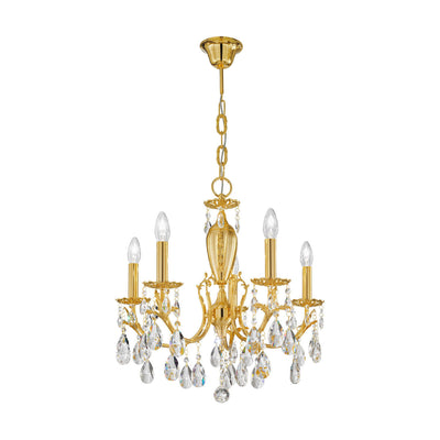 Chandeliers VICTORIA 2 gold crystal