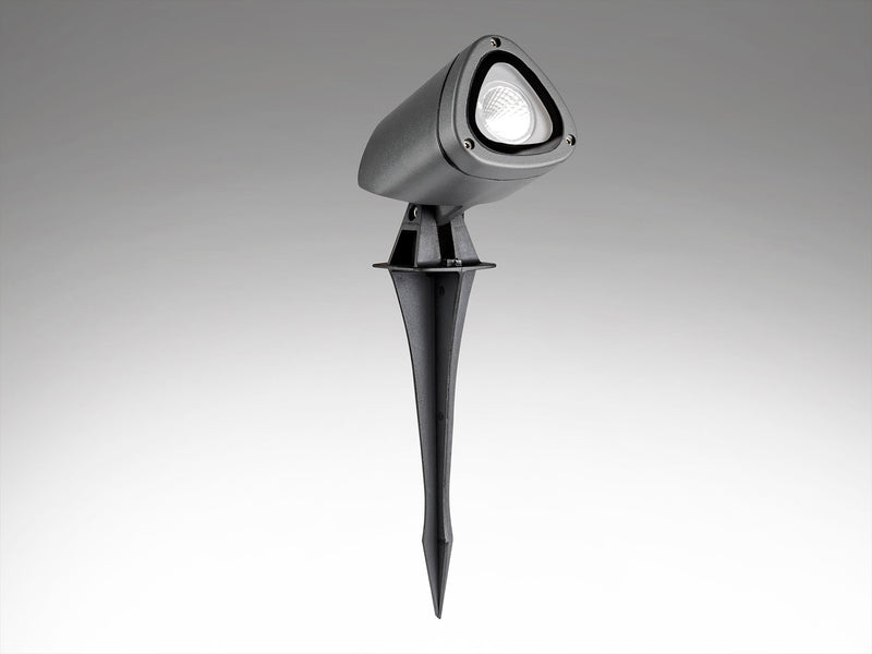FLUX grey outdoor beacon light ip65