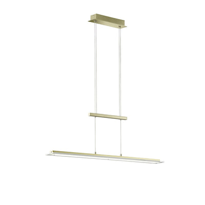 Linear suspension TENSO TW brass LED