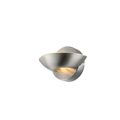 Washer sconces Globo Lighting SAMMY metal nickel LED 1 / 1 bulbs 