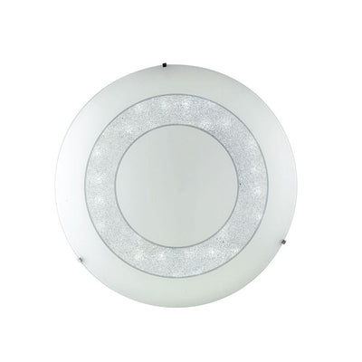 Flush mount Luce Ambiente e Design DIADEMA glass LED