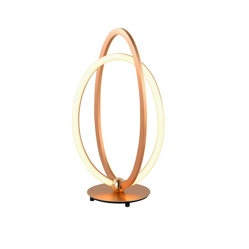 OCELLIS led table lamp, rose gold