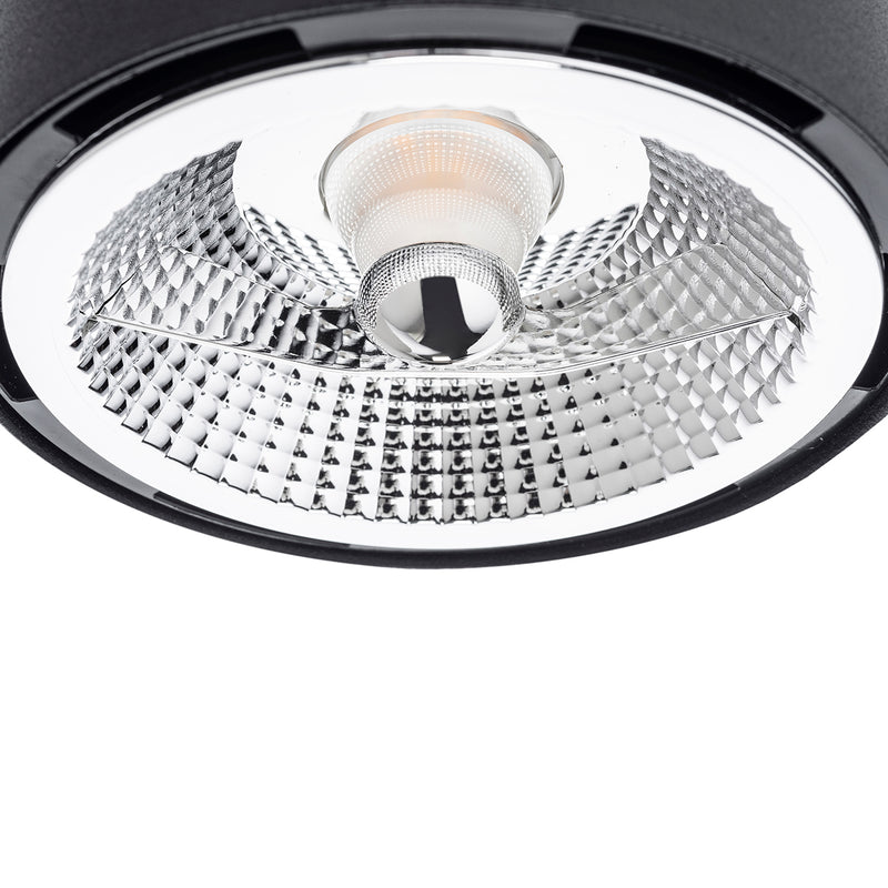 Ceiling spotlight 1 flame Aragon CLEVLAND (1 x 12W (max), GU10 / AR111 / LED)