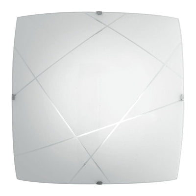 Flush mount Luce Ambiente e Design ALEXIA glass LED