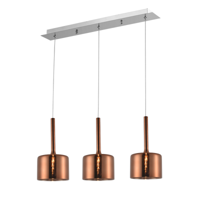 Linear suspension COPENHAGEN copper