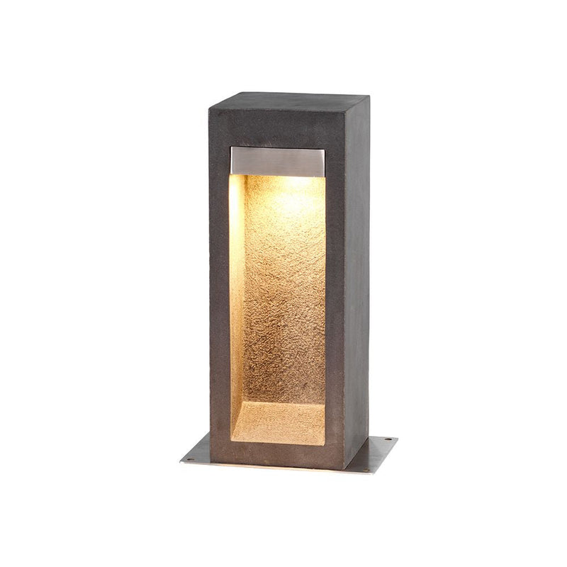 Outdoor light led Elstead Lighting (PARKSTONE-BOL-B) Parkstone stainless steel, frosted glass LED LED