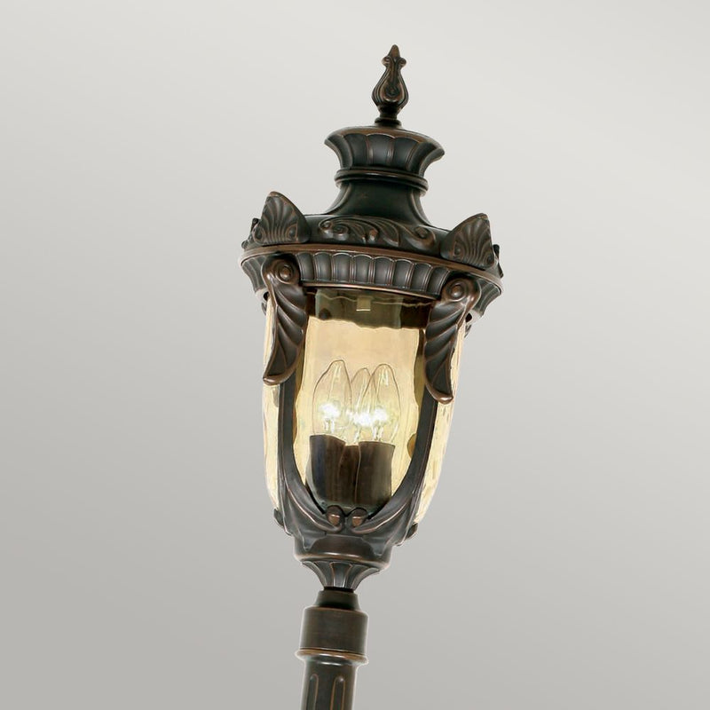 Street light Elstead Lighting (PH5-L-OB) Philadelphia metal, blown glass E14 3 bulbs