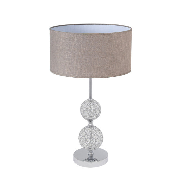 BEATIA table lamp 1xE27 chrome