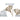 Exotisch 3D-bladpaneel – Metalen wanddecoratie