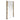 Rectangular Wall Mirror with Irregular Wavy Wooden Frame