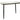 Mauro Ferretti josh dining table metal