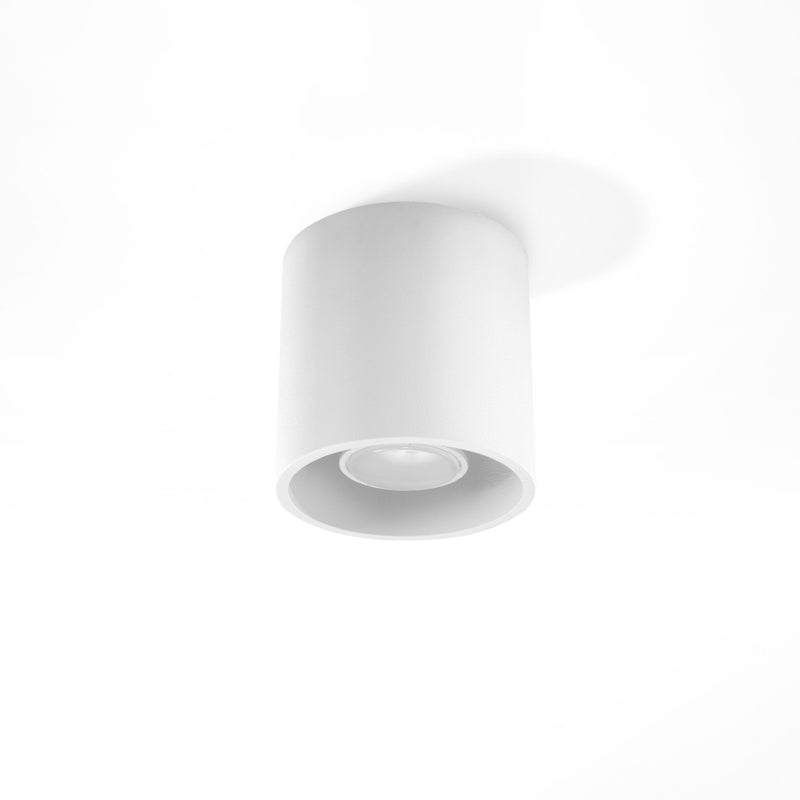 Sollux Lighting Orbis 1L kattokohdevalaisin alumiinia GU10, korkeus 10cm