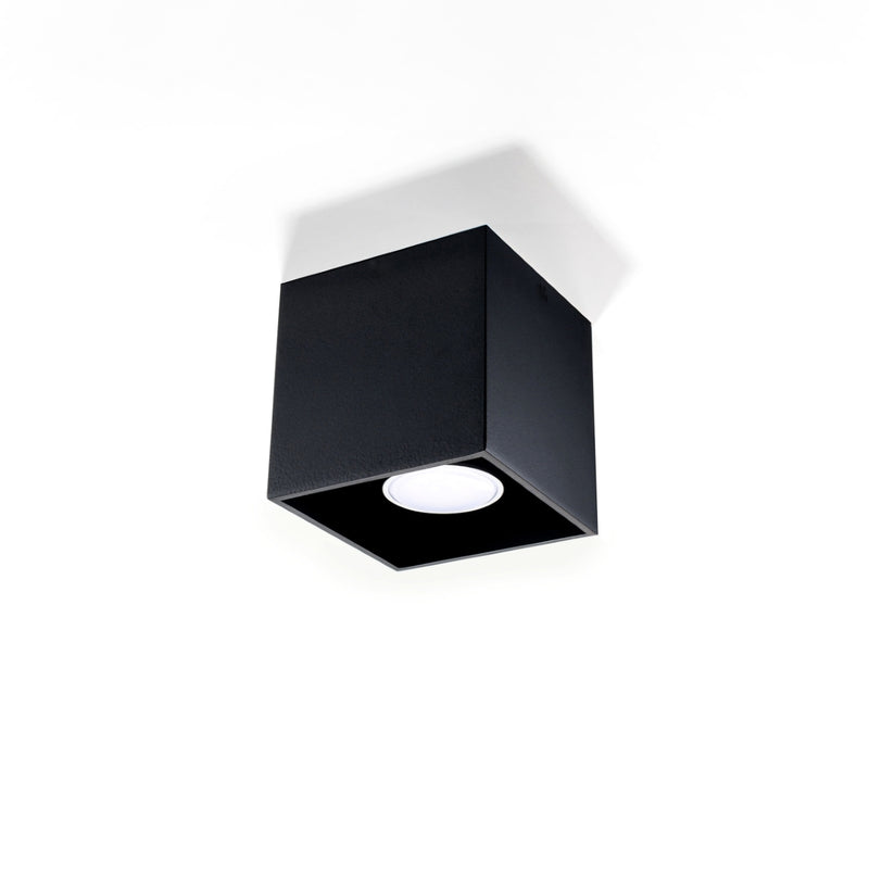 Sollux Lighting Foco de techo Quad 1L aluminio GU10, Al. 10cm