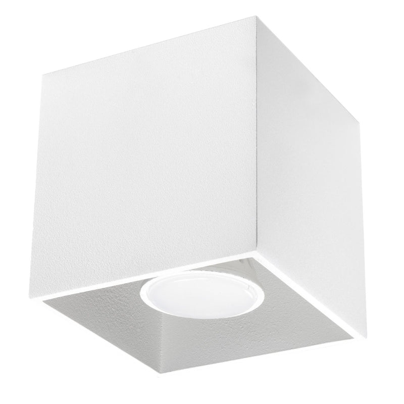 Sollux Lighting Quad 1L ceiling spotlight aluminium GU10