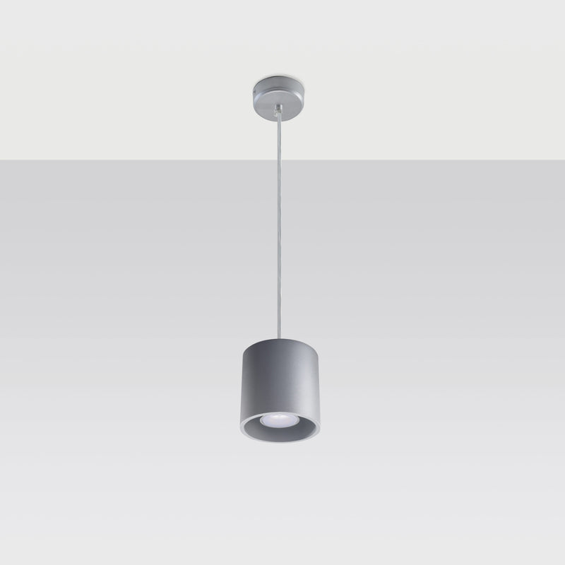 Sollux Lighting Orbis 1L ceiling pendant spotlight aluminium GU10