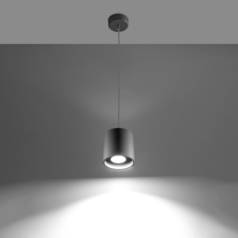 Sollux Lighting Orbis 1L faretto a sospensione a soffitto in alluminio GU10