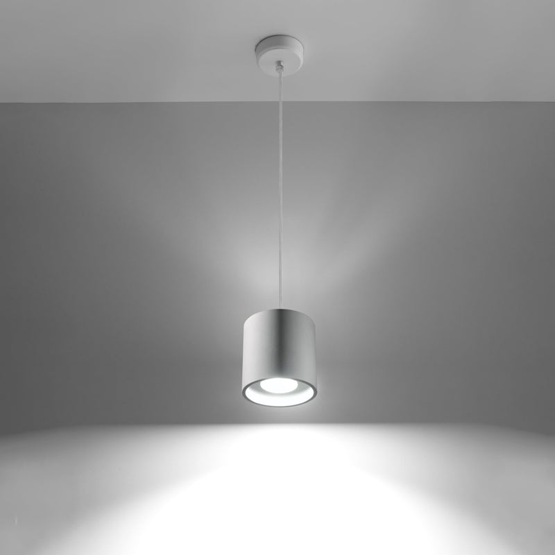 Sollux Lighting Orbis 1L faretto a sospensione a soffitto in alluminio GU10