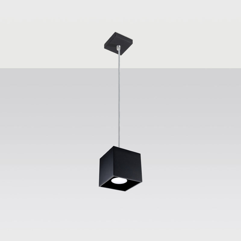 Sollux Lighting Quad 1L suspension aluminium GU10, H 110cm