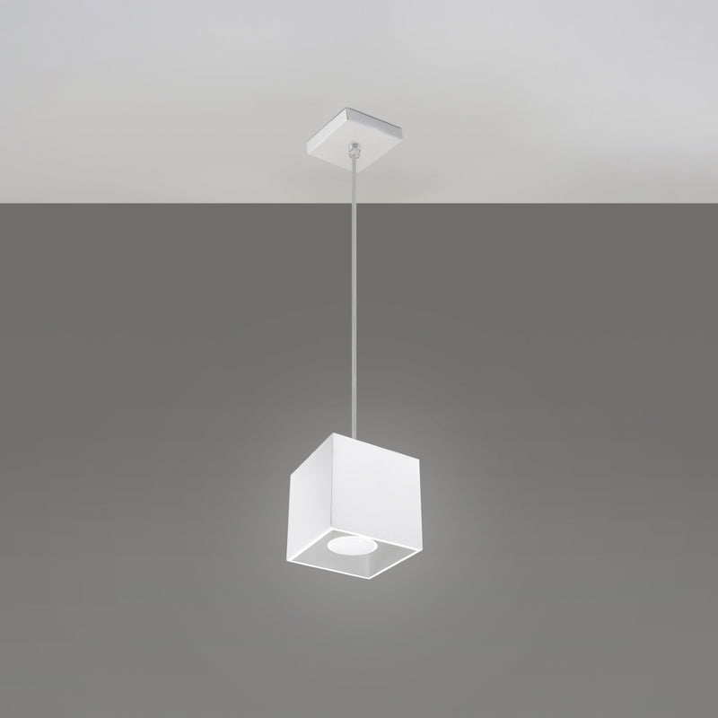 Sollux Lighting Quad 1L suspension aluminium GU10, H 110cm