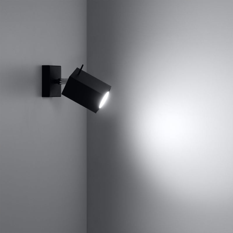 Sollux Lighting Merida 1L accent wall lamp steel GU10