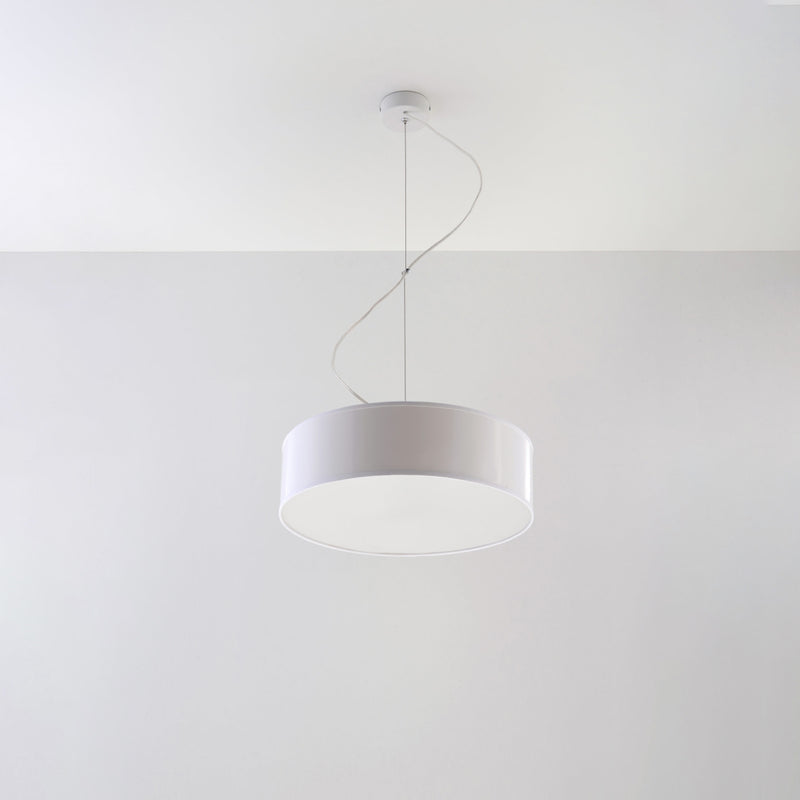 Sollux Lighting Arena 2L pendant lamp PVC E27, D 35-45cm