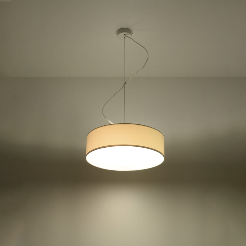 Sollux Lighting Arena 2L pendant lamp PVC E27, D 35-45cm