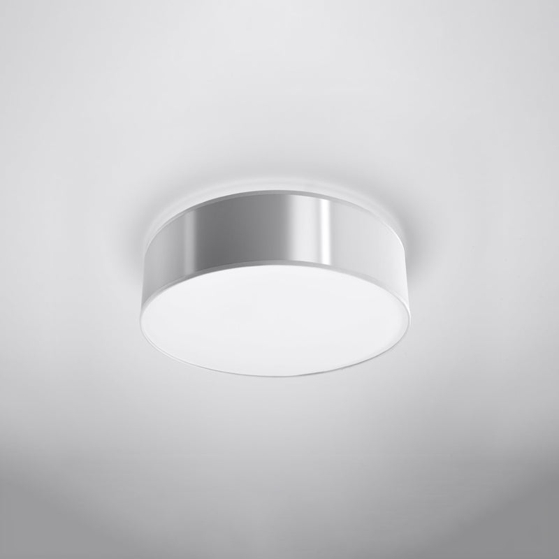 Sollux Lighting Arena 2L flush mount ceiling lamp PVC E27, D 35-55cm