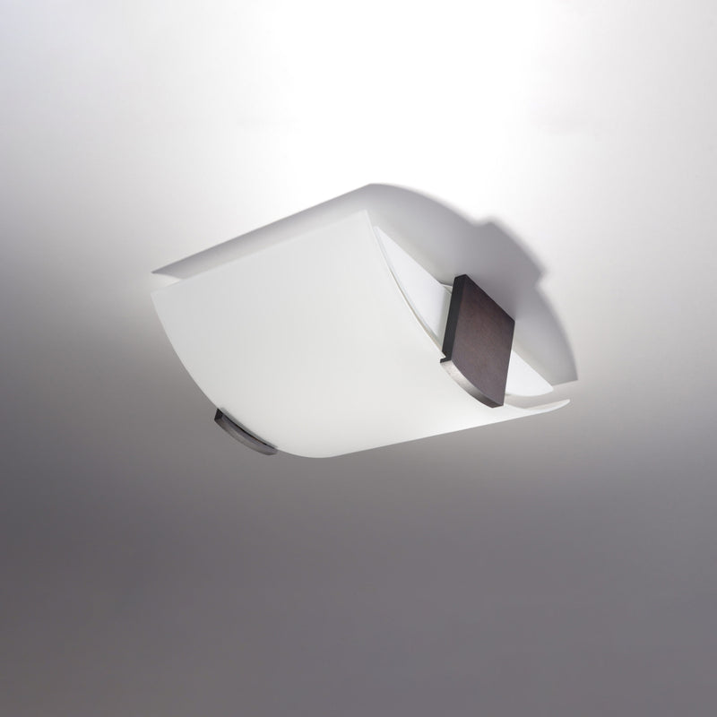 Sollux Lighting Emilio 2L lampada da soffitto ad incasso legno E27