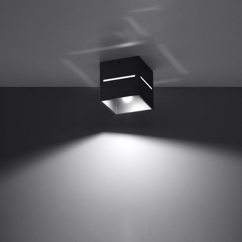 Sollux Lighting Lobo 1L lampada da soffitto alluminio G9