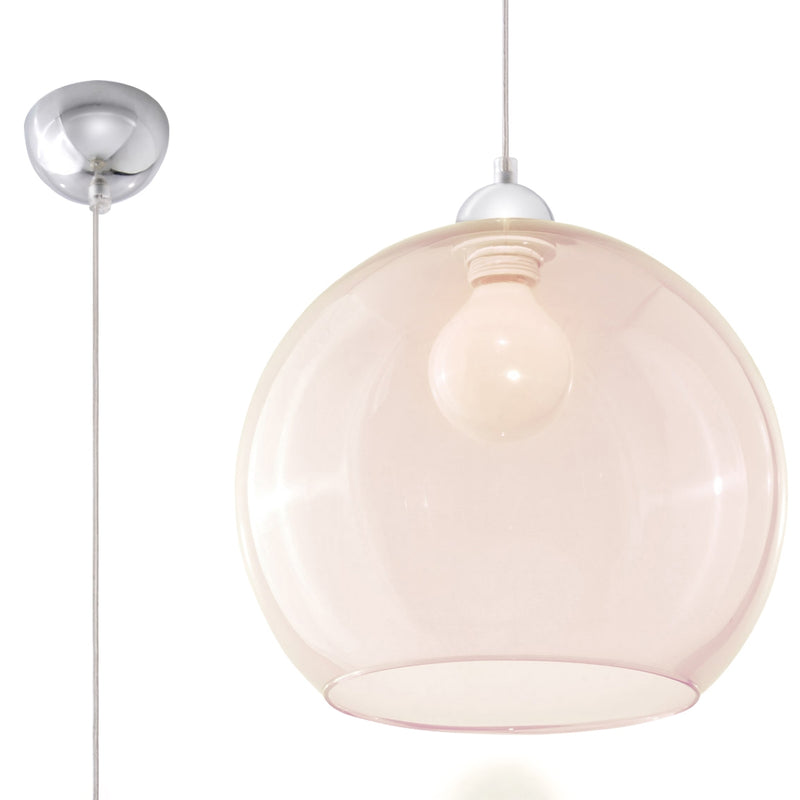 Sollux Lighting Ball 1L pendant lamp glass E27