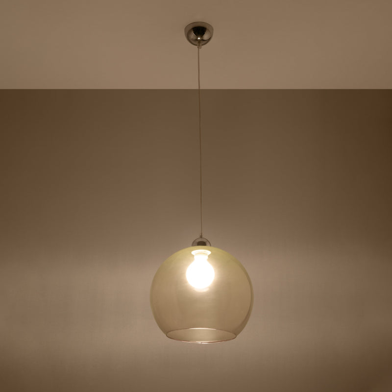 Sollux Lighting Ball 1L suspension verre E27, D 30cm