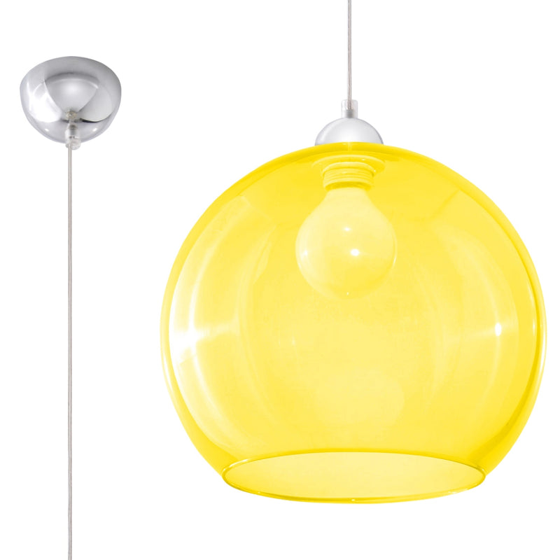 Sollux Lighting Ball 1L pendant lamp glass E27