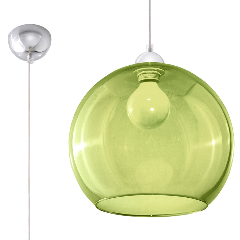 Sollux Lighting Ball 1L pendant lamp glass E27