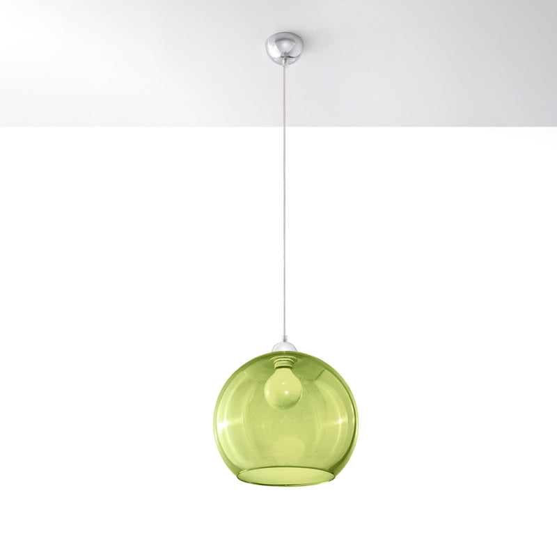 Sollux Lighting Ball 1L lámpara colgante cristal E27, P 30cm