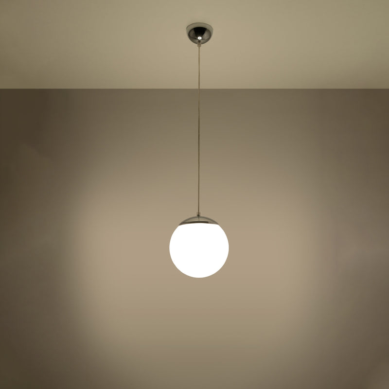 Sollux Lighting Ugo 1L pendant lamp glass E27, D 20-40cm