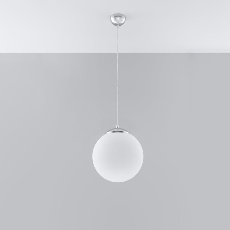 Sollux Lighting Ugo Lámpara colgante 1L cristal E27, P 20-40cm