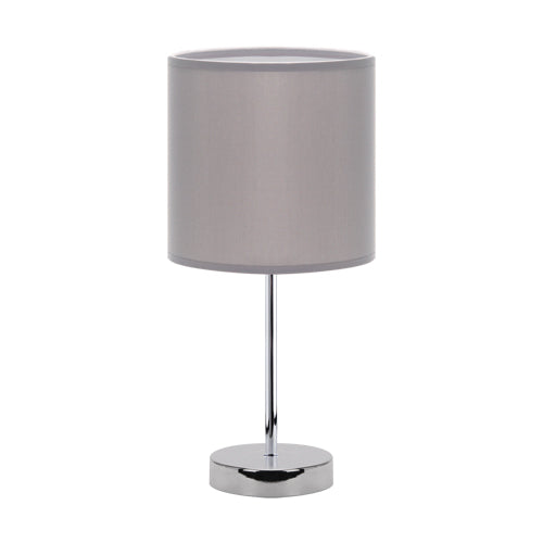 table lamps STRUHM AGNES E14 40W stainless steel grey